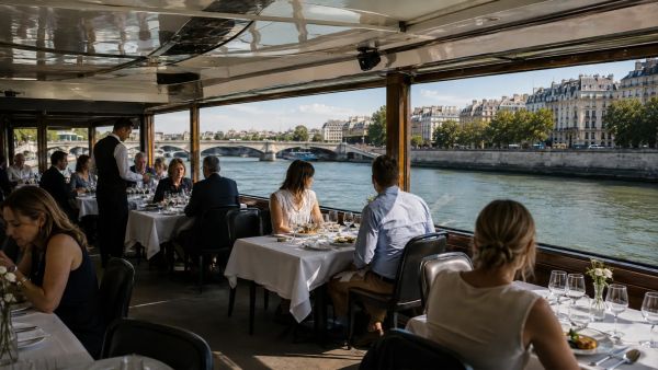 Déjeuner croisière Seine week-end : vivez une expérience culinaire unique